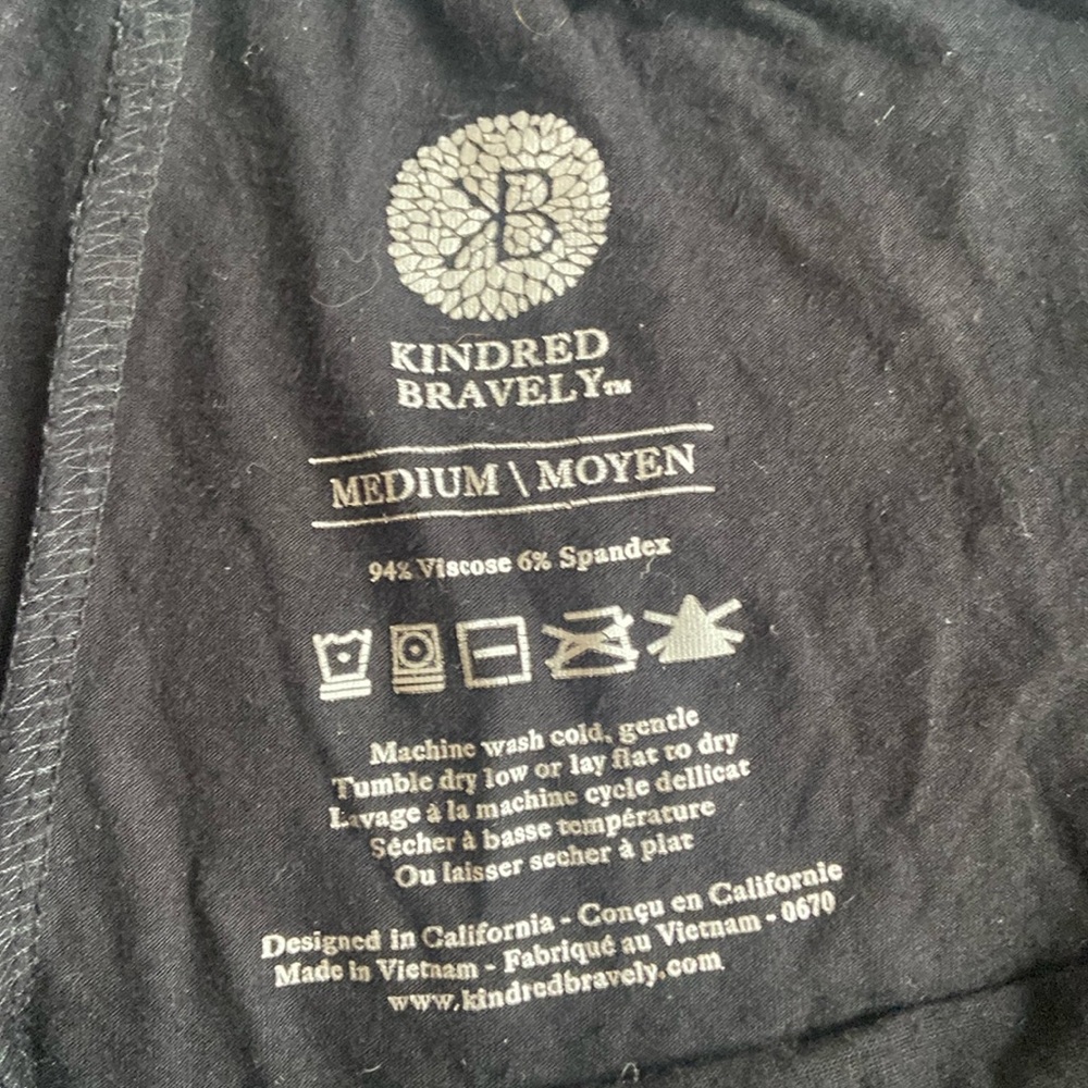 Kindred Bravely black  Pull On Straight Pants Viscose medium